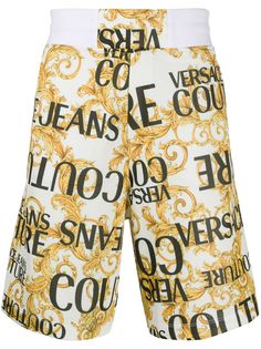Versace Jeans Couture шорты с принтом Logo Baroque