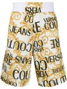 Versace Jeans Couture шорты с принтом Logo Baroque