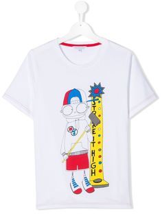 Little Marc Jacobs футболка с принтом