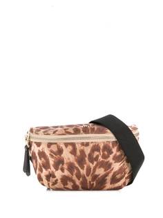 Kate Spade поясная сумка с леопардовым принтом