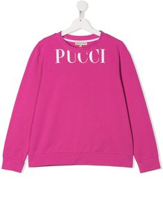 Emilio Pucci Junior свитер с логотипом