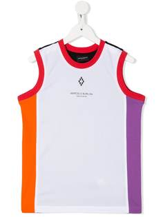Marcelo Burlon County Of Milan Kids футболка в стиле колор-блок