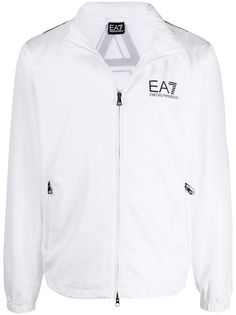 Ea7 Emporio Armani легкая куртка с логотипом