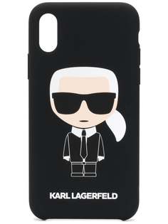 Karl Lagerfeld чехол Karl Ikonik для iPhone X/Xs