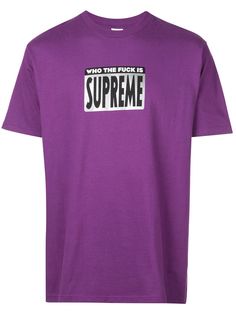 Supreme футболка с надписью