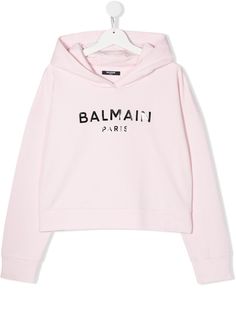 Balmain Kids худи с логотипом