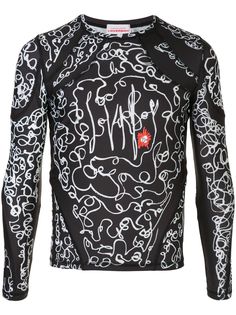 Charles Jeffrey Loverboy спортивный топ с принтом