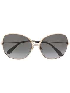 Givenchy Eyewear солнцезащитные очки в массивной оправе
