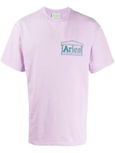 Aries chest logo T-shirt
