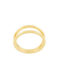 Eshvi двойное кольцо из серебра