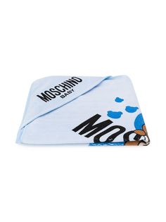 Moschino Kids одеяло с логотипом