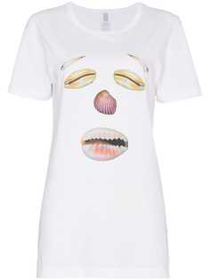 Rosie Assoulin футболка с принтом Seashell Face