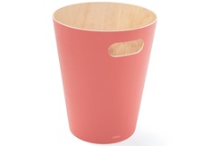 Корзина для мусора woodrow (umbra) розовый 27 см.