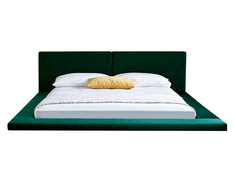 Кровать “harmonia” 160*200 (idealbeds) зеленый 210x100x230 см.