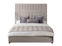 Кровать “emilio” 180*200 (idealbeds) серый 270x240x215 см.