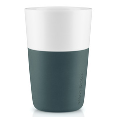 Чашки для латте (2 шт) (eva solo) бирюзовый 12 см.