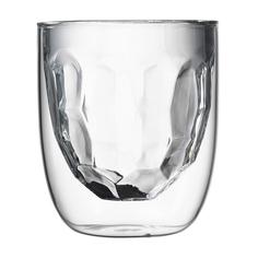 Набор стаканов elements metal (2 шт) (qdo) прозрачный 7 см.