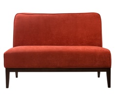 Диван giron (r-home) красный 120x85x70 см.