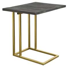 Складной приставной столик (nordal) черный 45.0x58.0x60.0 см.