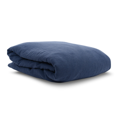 Пододеяльник essential (tkano) синий 150x200 см.