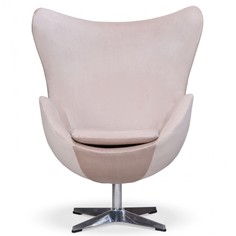 Кресло egg chair (icon designe) розовый 75x105x86 см.