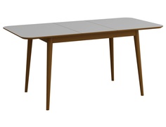 Стол обеденный раздвижной сканди (r-home) серый 120x75x80 см.