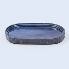 Блюдо сервировочное керамическое нestia синее (doiy) синий 39.0x7.0x26.0 см.