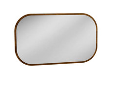 Зеркало сканди (r-home) коричневый 100x60x2 см.