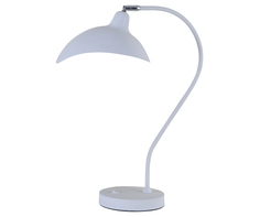 Настольная лампа эссен (kink light) белый 50.0 см.
