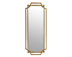 Chelsea mirror зеркало (gramercy) золотой 86x190x14 см.