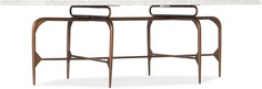 Декоративный столик skinny rectangle (hooker) серый 132x46x66 см.