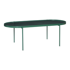 Журнальный столик grem (hubsch) зеленый 50x40x120 см.