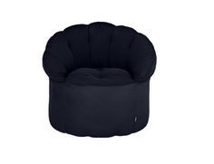 Уличное кресло-пуф (frescadesign) серый 65x80x45 см.