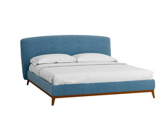 Кровать сканди лайт (r-home) голубой 210x110x230 см.