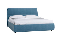 Кровать сканди (r-home) голубой 178x119x230 см.