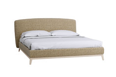 Кровать сканди лайт (r-home) коричневый 170x110x232 см.