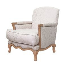 Кресло mosca beige print (mak-interior) бежевый 75x90x83 см.