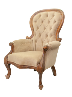 Кресло madre light brown (mak-interior) коричневый 67x106x77 см.