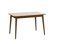 Стол обеденный раздвижной сканди (r-home) коричневый 120x75x80 см.