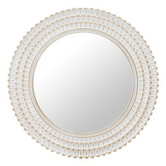 Зеркало настенное nicolette (to4rooms) белый 4.0 см.