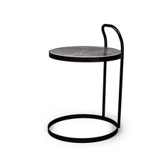 Кофейный столик entera (desondo) черный 58 см.