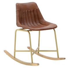 Кресло-качалка yoshie (to4rooms) коричневый 48.0x87.0x78.0 см.
