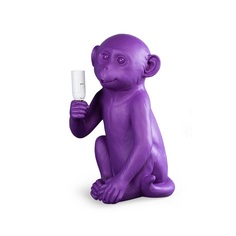 Лампа настольная toque (desondo) фиолетовый 18x33x21 см.
