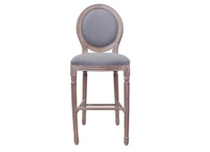 Барный стул filon grey (mak-interior) серый 50x120x55 см.