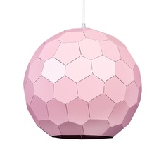 Светильник подвесной otona (desondo) розовый 38 см.