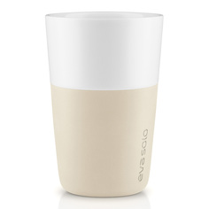 Чашки для латте (2 шт) (eva solo) бежевый 12 см.