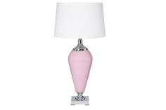 Лампа настольная (garda decor) розовый 84 см.