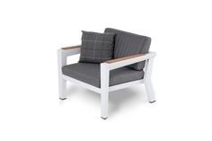 Кресло фореста (outdoor) серый 75x56x80 см.