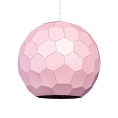 Светильник подвесной otona (desondo) розовый 48 см.