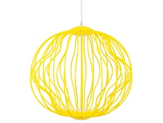 Светильник подвесной hobi (desondo) желтый 35 см.